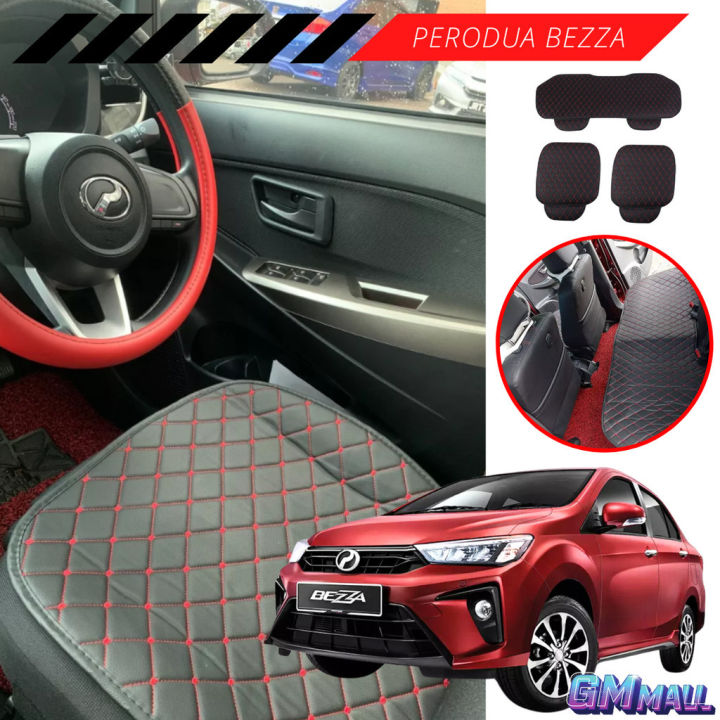 PERODUA BEZZA Car Seat Cushion Cover Waterproof Sarung Kusyen Sofa