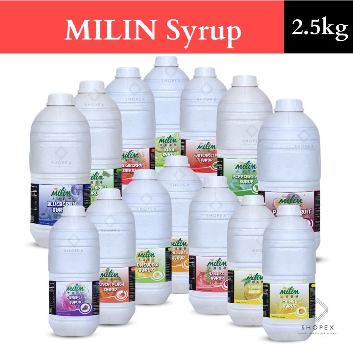 chen1.ph Milin Syrups 2.5kg / Milin Concentrated Fruit Syrup 2.5kg