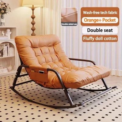 Rocking Chair Lazy Sofa Leisure Chair Recliner Comfortable Sofa Chair Double Adult Rocking ChairLazy Chair Relaxing Sofa Chair Leisure Rocking Chair
