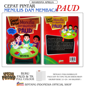 KHARISMA - CEPAT PINTAR MENULIS DAN MEMBACA UNTUK PAUD DAN TK