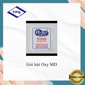 Gói Hút Oxy MD 60cc -  Gói Hút Ẩm Thực Phẩm Gói Hút Oxy Cho Thực Phẩm Có Độ Ẩm Cao Như Bánh Bao Tokbokki Màn Thầu Mì Tươi Thịt chua Nem chua...