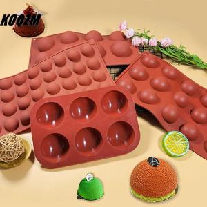 KOQZM 1 PC Baking Tray Pastry Mold Silicone Mold Chocolate Ball Mold Silicone Mold Lollipop Cake Mold kitchen Baking Tools