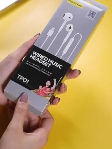 Pinsheng type-c Wired Headset   Applicable to Huawei p20p30p40 Honor In-Ear Headphones with Mic Universal Wholesale