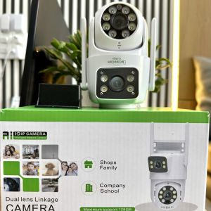 Camera WiFi CareCam pro 2 Mắt 2 Khung Hình 5.0Mpx Trong Nhà Hoặc 2 Mắt Ngoài Trời 10MP Có màu ban đêm Chạy App: Carecampro