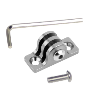 Alumium Tripods Mount Adapter Metal Threaded Mount Adapter Action Camera Tripods Aluminum Mount used for