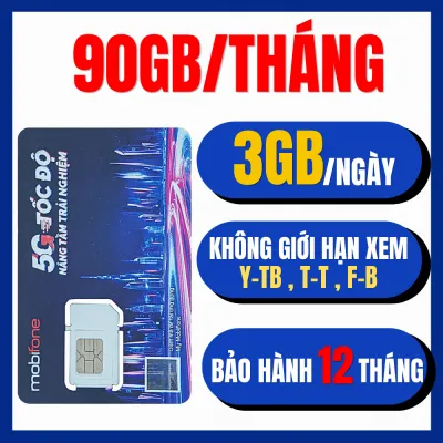 ( SIÊU RẺ ) Sim 5G Mobifone Data Tốc Độ Cao 500GB/tháng Dùng Mạng Thả Ga Miễn PHí 1 Năm KHÔNG NẠP TIỀN | MDT255 MDT350 12MXH80Y 12MDT150 6MDT150 12MDT50 12MFY 12FD60 12TK135 12F200 12MXH80Y . FREESHIP - CHƯA KÍCH HOẠT.