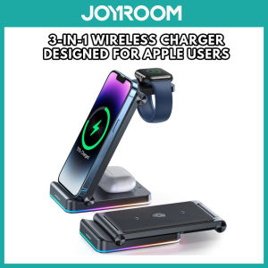Joyroom JR-WQN01 3 in 1 Wireless Charger Magnetic Charging Station for phone for watch for earphone
