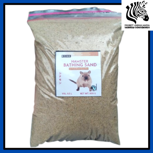 Premium Unscented Desert Sand Bath for Hamster & Gerbils Natural