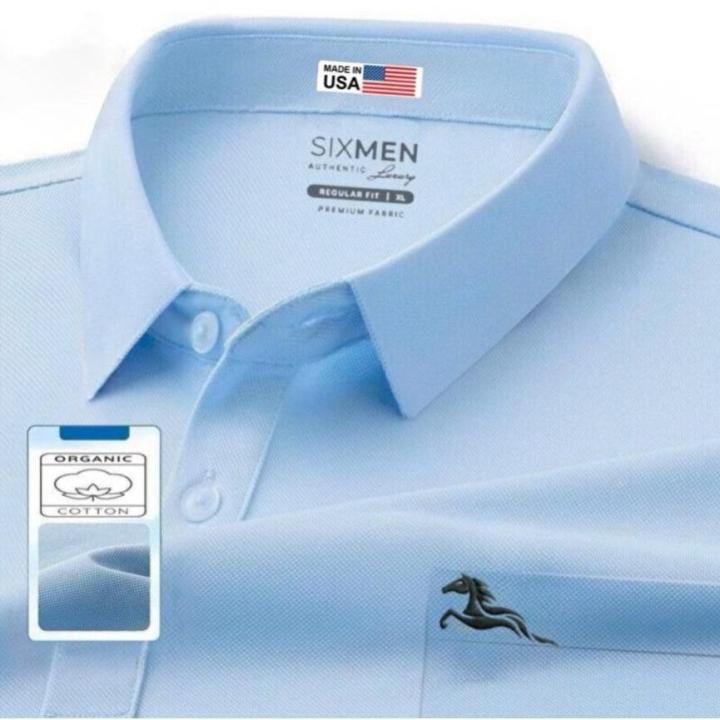 Áo Thun Polo Nam SIXMEN Ngắn Tay Dòng Cao Cấp Vải Cá Sấu Mè Sang Trọng ...