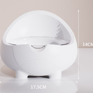 2 in 1 Pet Bowl Space Capsule Cat Food Bowl Detachable PP Anti Spill Dog Cat Feeding Bowl Mangkuk Kucing