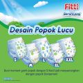 FITTI Pants M32 - Karton Isi 3 pack [Exclusive Online] | 7-12 kg | isi 96 pcs | Popok Bayi Tipe Celana dari UNICHARM. 