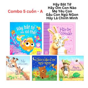 Sách Ehon Châu Âu (lẻ cuốn) Những Câu Chuyện Cảm Động Về Tình Bạn và Mẹ Con (Tân Việt)