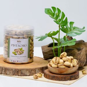Himari Kacang Pistachio Panggang Fustuk 200-300gr Gurih Renyah