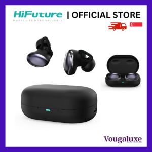 HiFuture Fusion Bean type Black Hybrid ANC in-ear style Earbuds Bluetooth 5.3 Ultra Bass IPX5 Wireless Charge