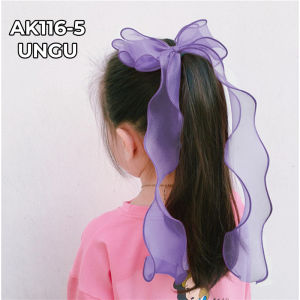 Jepit Rambut Korea Anak Perempuan Pita Besar Rumbai Aksesoris jepitan Rambut Wanita Dewasa AK116