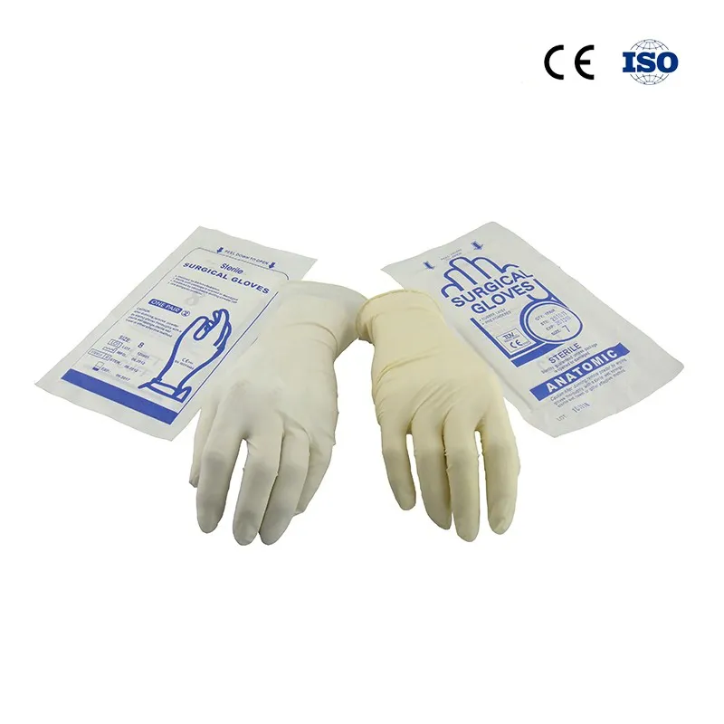 Indiamart Elite Surgical Gloves White Surgical Gloves Powder-Free