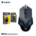 Nubwo NM160 Ergonomic Design Gaming Mouse เม้าส์มีสาย เม้าส์ทำงาน เมาส์เกมมิ่ง. 