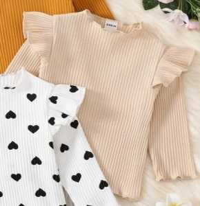Baju Pakaian Atasan Anak Perempuan Usia 1-5 tahun kaos ALLINA BAHAN Knits