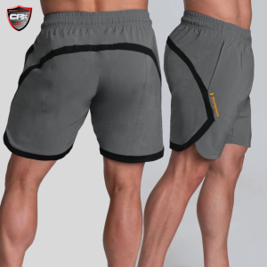 Celana Pendek Sporty Roadrunner Breathable Black for Jogging dan Gym