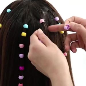 50PCS Vint Bean Hair Clips for Kids Perfect Hair Accessories for Girls’ ids and Princess Styles For Christmas Gift