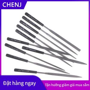 CHENJ 10 cái bộ kim loại Kim tập tin thiết lập gỗ rasp kim loại đánh bóng tay tập tin công cụ thép rasp needl nộp hồ sơ