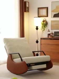 Chair For Rocking Home s Foldable Chair Lazy Sofa Solid Wood Recliner Leisure Bedroom Single Sofa Chair