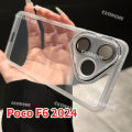 Realme GT6 2024 trong suốt mềm điện thoại mỏng trường hợp cho Realme GT 7 Pro Neo 6 6GT GT6 realmegt6 neo6 SE 6t 4G 5g 2024 mạ rõ ràng Máy ảnh Vỏ lưng bảo vệ. 