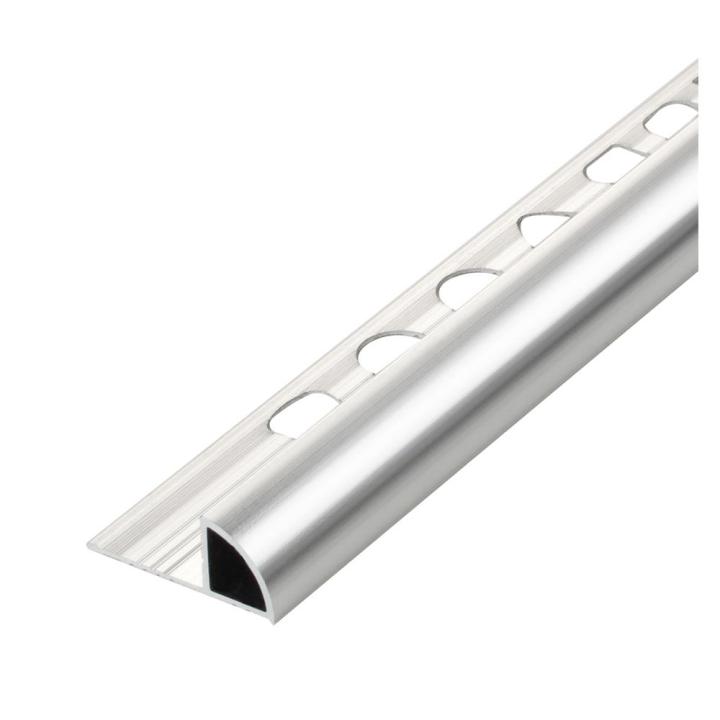 HomePro คิ้วอะลูมิเนียม มุมโค้ง 9 มม. 2.1 ม. สีเงินเงา แบรนด์ เกเตอร์ ...