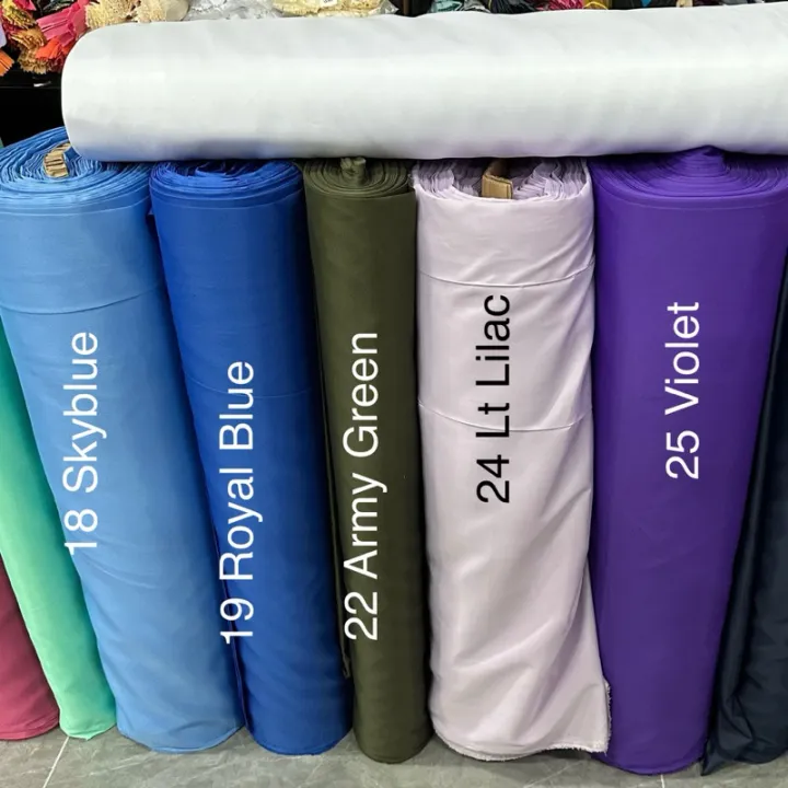 Pongee Geena Silk Tela Cloth 60” (Per Yard) Part1 | Lazada Philippines