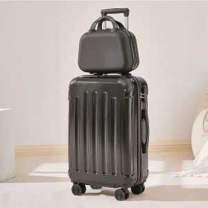 Laoshidaishu 20 inch Koper klasik Tas Travel bag Ringan Beroda Empat dan Bisu 22 inch Koper ABS anti pecah 24 inch Koper