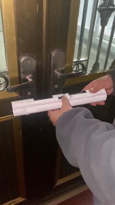 Upgrades Double Door Combination Lock easy installs 3 Digit Code Lock Combination Password Lock for Enhances Security