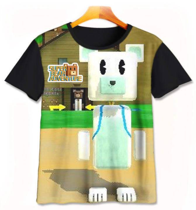 Aero Bear Enjoy Life Kaos Anak Perempuan
