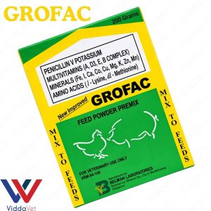 GROFAC Pig Feed Supplement 200g Swine Vitamins Minerals Amino Acids Feed Premix