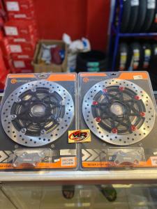 piringan cakram disk brake groza t7 300mm floating jupiter vega fiz r