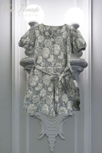 Top Trend JS29 JUMPSUIT จั้มสูทออกงาน ผ้ามาเรีย สไตล์ฝรังเศษ (M34-36” L40"-42" XXL44-46”) ชุดจั้มสูทหญิง ชุดออกงานหรูๆ ชุดใส่ไปงานแต่ง