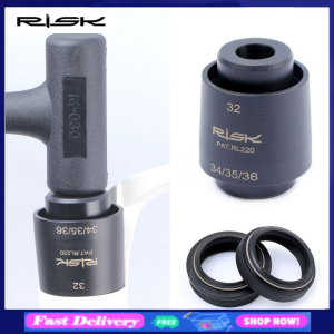1PC RISK Mountain Cycling Bicycle 4 in 1 Suspension Front Fork Oil seal Dust Seal Tool For Front Fork Inner Tube 32/34/35/36mm