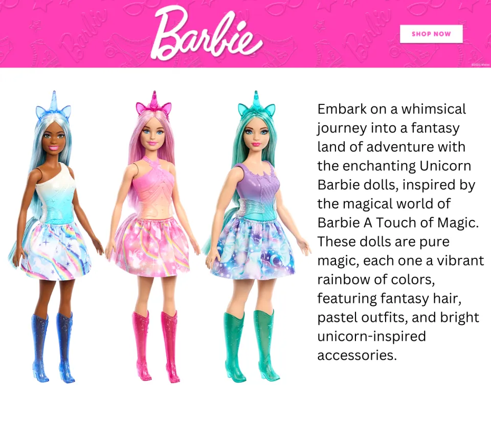 Dreamtopia Rainbow Barbie Dreamtopia Fairytale Gift Set Barbie