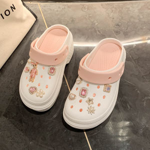 [Free Shipping] WomenS Summer New Style Clogs Snow Boots Thick-Soled Beach Sandals Non-Slip Soft-Soled Closed-Toe Outdoor Sandals For Women