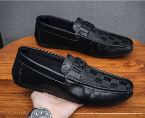 sepatu casual pria slip on loafers kulit sp332