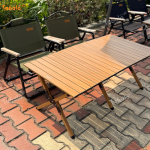 Bàn Nhôm Dã Ngoại Tabalo Folding Egg Roll Table - Cực Nhẹ Tháo Lắp Dễ Dàng Có Túi