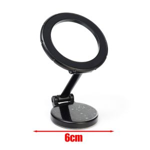 Mobile Phone Strong Magnetic Holder Foldable Car Phone Holder Stereoscopic Rotation Dashboard Navigation Bracket for Xiaomi HUawei Iphone 12 13 14 15