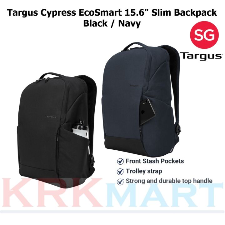 Targus Cypress EcoSmart Slim Backpack Navy Black