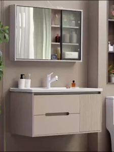 HDB bathroom cabinet ceramic  basin bathroom washbasin washbasin cabinet combination washbasin bathroom cabinet