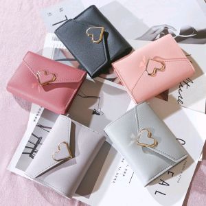 ABC Dompet Lipat heart 117E Dompet Wanita Impor Dompet Kecil Murah Dompet Cantik Real Pic