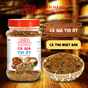 [Hủ 90g] Cá giã tỏi ớt Làng Chài Xưa loại đặc biệt ăn liền chuẩn vị xưa đậm đà ăn kèm cơm nóng cháo trắng