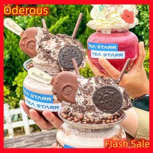 Oderous 500ml PET Container Kimchi Jar Water Bottle Milk Tea Drinking Cup Portable Bottle Kitchen Water Bottle Home