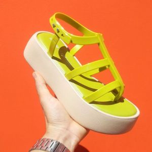 MELISSA CARIBE HIGH PLATFORM + SALINAS AD ( SIZE 35/36 - 40 ) sandal wanita platform