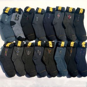 Mid-calf Socks Sense of Style Good Moisture Absorption Socks Mens Socks Various Styles Dustproof
