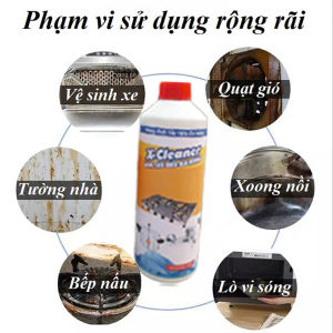 Xịt Tẩy Dầu Mỡ Nhà Bếp - Tẩy Rửa Đa Năng Kitchen Cleaner 500ml Chính Hãng Công Nghệ ION Tẩy Cặn Canxi Xoong Nồi Chảo