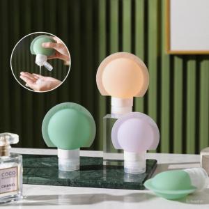 Bộ 3 Bình Chiết Mỹ Phẩm Silicone 60ml Du Lịch Cao Cấp | Chai Mini Đựng Dầu Gội Sữa Tắm